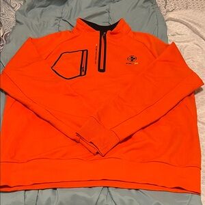 5.11 Tactical Bright Orange Half-Zip Pullover